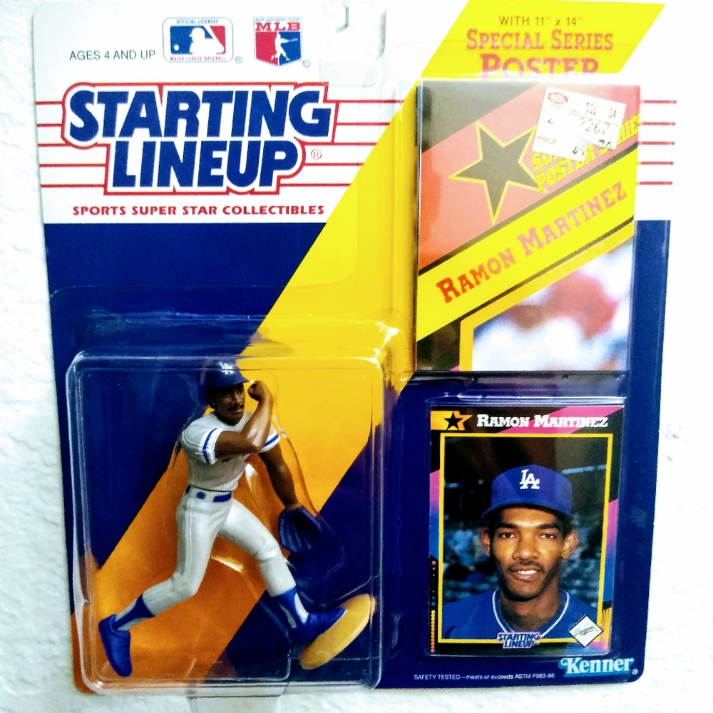 1992 Starting LineUp Baseball Ramon Martinez Los A